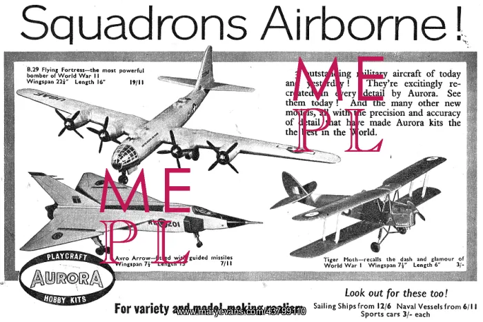 : Aurora Model Aircraft Kits Avro Arrow : Aurora Model Aircraft Kits Avro Arrow