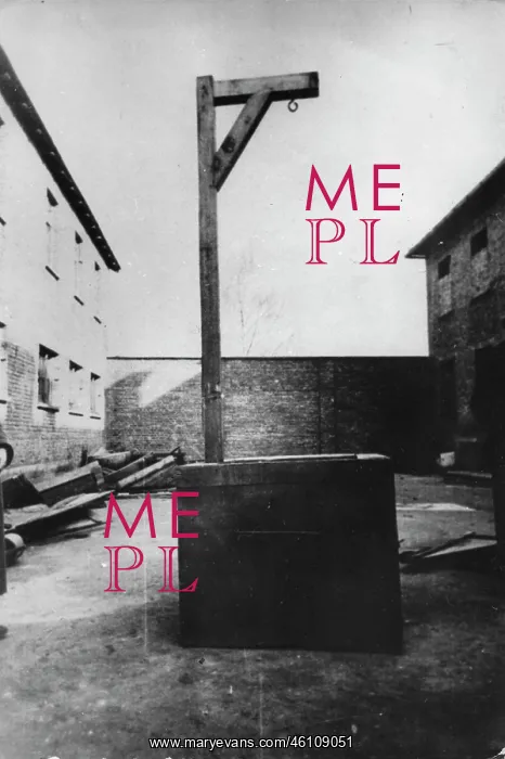 : Auschwitz concentration camp - Gallow : Auschwitz concentration camp - Gallow