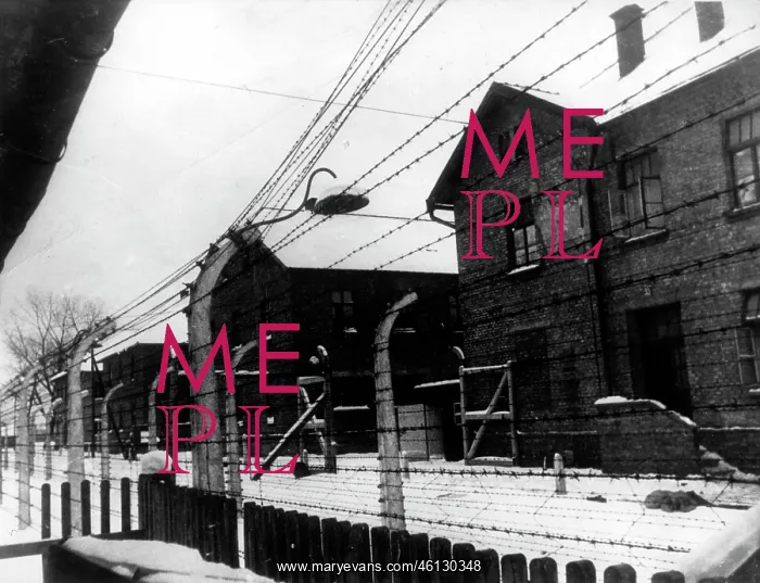 : Auschwitz concentration camp, Poland, WW2 : Auschwitz concentration camp, Poland, WW2