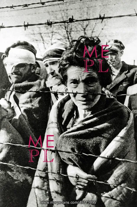  : Auschwitz Concentration Camp - a few of the survivors
