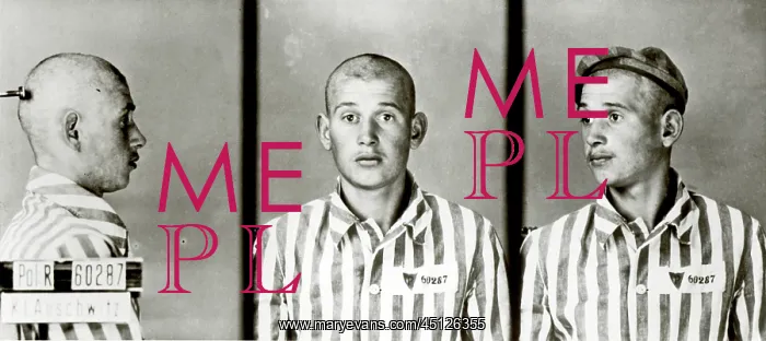 : Auschwitz Mugshot Mugshot of prisoner : Auschwitz Mugshot Mugshot of prisoner