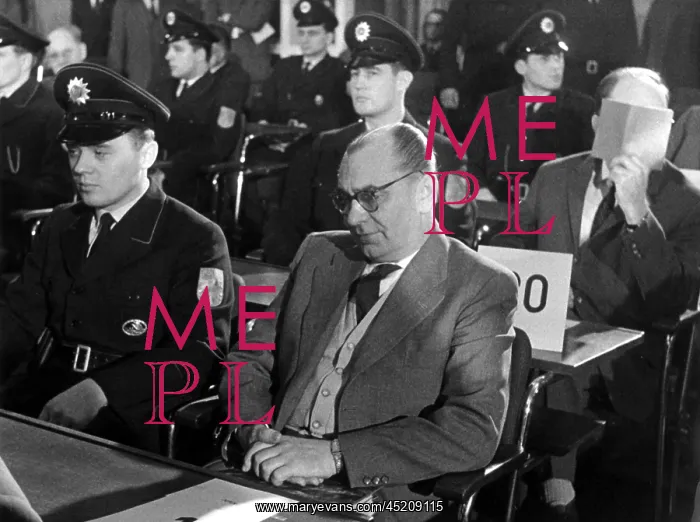 : Auschwitz Trial opened in Frankfurt on the Main : Auschwitz Trial opened in Frankfurt on the Main