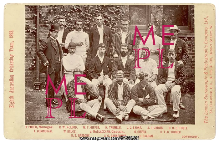 : Aussie Cricketers 1893 : Aussie Cricketers 1893