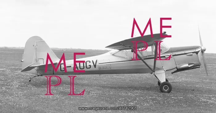 : Auster J / 5R Alpine G-AOGV : Auster J / 5R Alpine G-AOGV