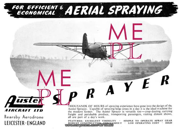 : Auster Sprayer : Auster Sprayer