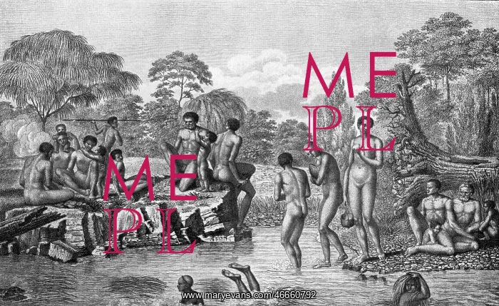 : Australia, Aborigines, Tasmania, life of native : Australia, Aborigines, Tasmania, life of native