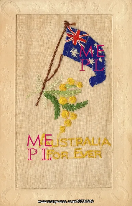 : Australia forever - patriotic card : Australia forever - patriotic card