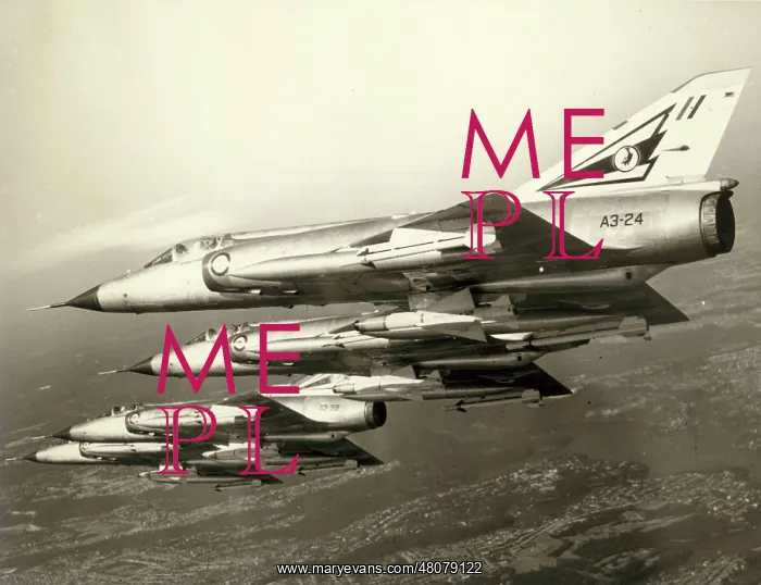 : Four Australian-built RAAF Dassault Mirage III-Os : Four Australian-built RAAF Dassault Mirage III-Os