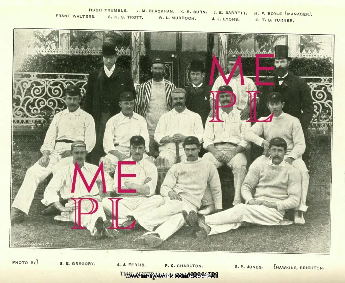 : The Australian Cricket Team 1890 : The Australian Cricket Team 1890