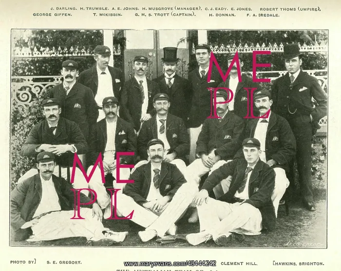  : The Australian Cricket Team 1896