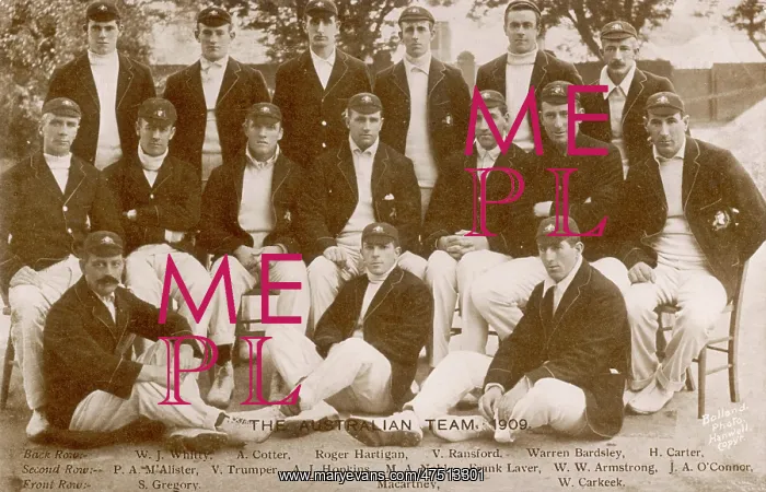 : Australian Cricket Team 1909 : Australian Cricket Team 1909