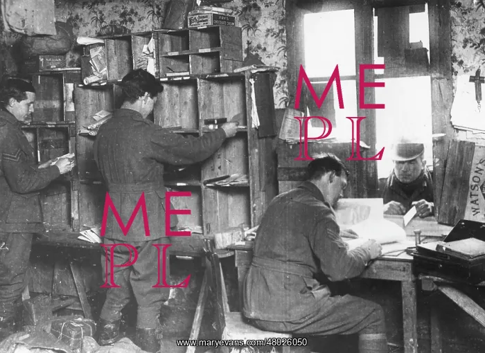 : Australian Field Post Office, Henencourt, France, WW1 : Australian Field Post Office, Henencourt, France, WW1