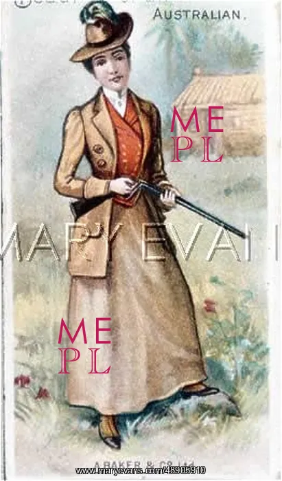 : AUSTRALIAN GUNWOMAN : AUSTRALIAN GUNWOMAN
