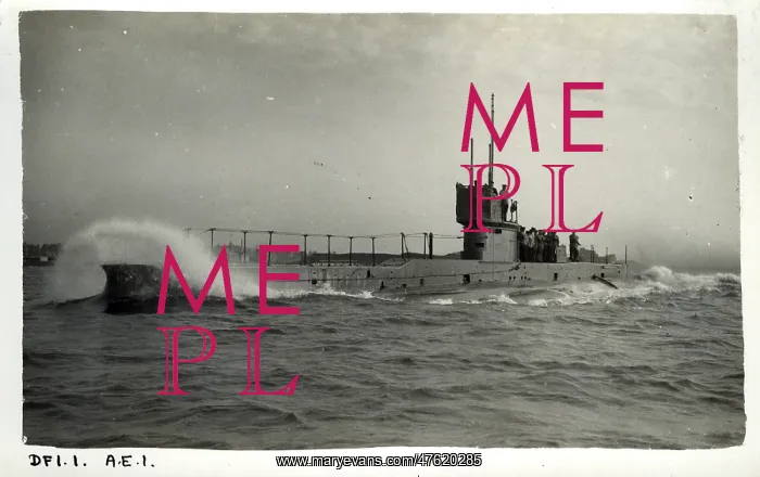 : Australian submarine AE1, WW1 : Australian submarine AE1, WW1