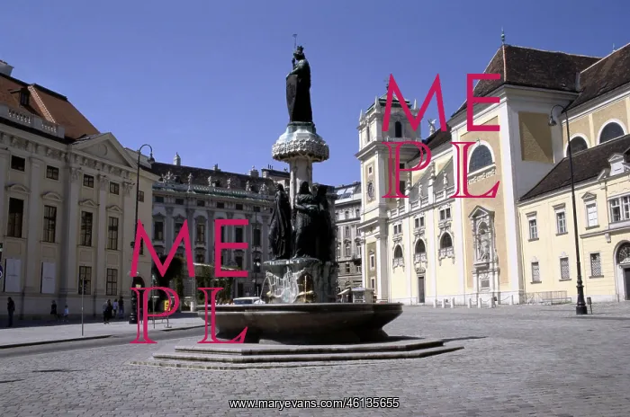 : Austria Fountain on the Freyung : Austria Fountain on the Freyung