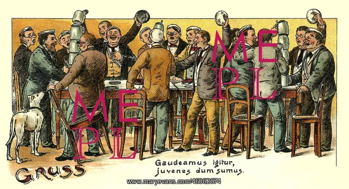 : Austria, Vienna, 1898, students fraternity : Austria, Vienna, 1898, students fraternity