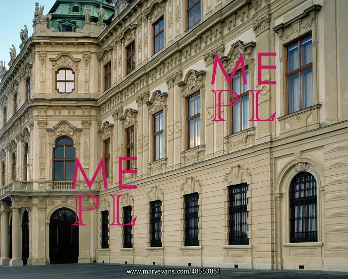 : Austria. Vienna. Belvedere. Upper Belvedere. 1717-1723. By H : Austria. Vienna. Belvedere. Upper Belvedere. 1717-1723. By H
