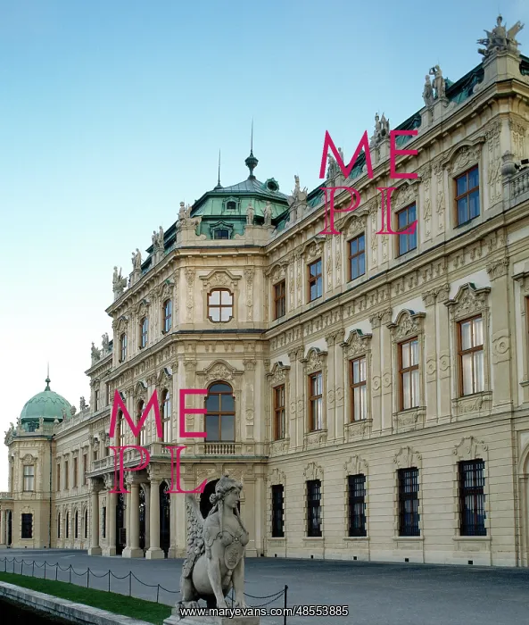 : Austria. Vienna. Belvedere. Upper Belvedere. 1717-1723. By H : Austria. Vienna. Belvedere. Upper Belvedere. 1717-1723. By H