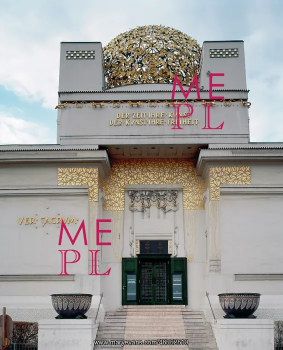 : Austria. Vienna. Secession Building, built in 1897 by Joseph : Austria. Vienna. Secession Building, built in 1897 by Joseph