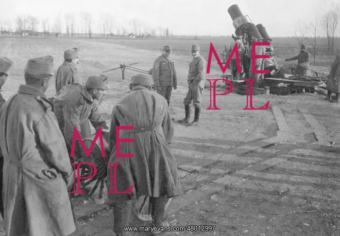 : Austrian artillery at the Eastern front in the First World W : Austrian artillery at the Eastern front in the First World W