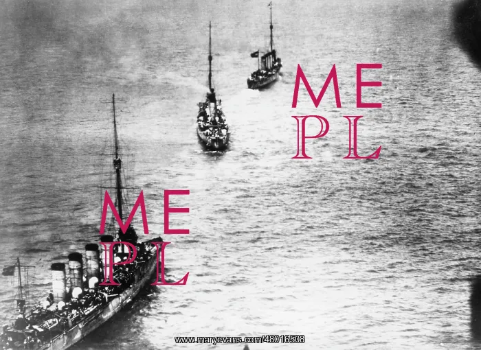 : Austrian battleships after Otranto Barrage, Adriatic, WW1 : Austrian battleships after Otranto Barrage, Adriatic, WW1