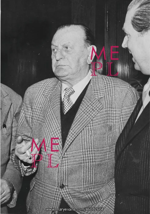 : The Austrian composer Ralph Benatzky. About 1955 : The Austrian composer Ralph Benatzky. About 1955