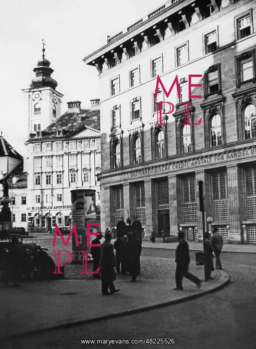 : The Austrian Creditanstalt in Vienna, 1932 : The Austrian Creditanstalt in Vienna, 1932
