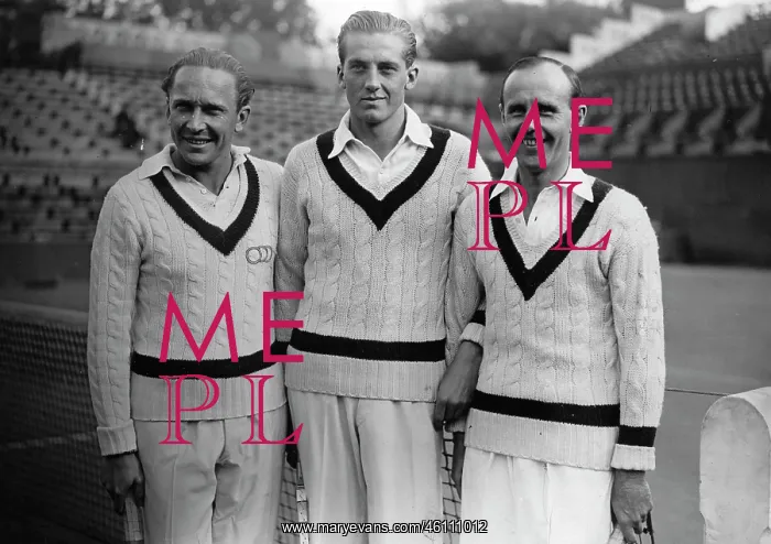 : Austrian Davis Cup team in 1934 : Austrian Davis Cup team in 1934