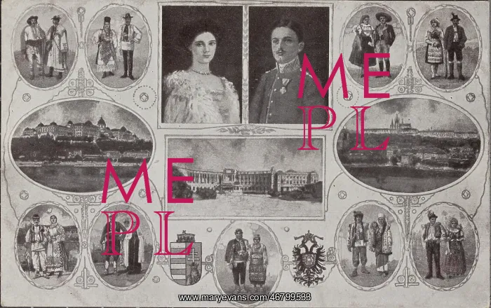 : Austrian Emperor Karl and Empress Zita : Austrian Emperor Karl and Empress Zita