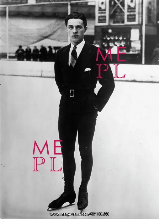: The Austrian figure skater Karl Schafer : The Austrian figure skater Karl Schafer