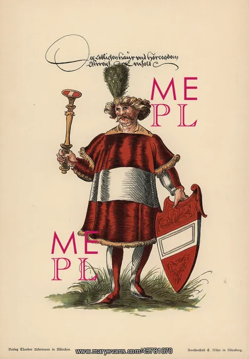 : Austrian herald, Herold des Osterreich : Austrian herald, Herold des Osterreich