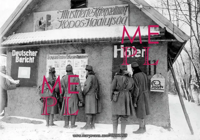 : Austrian-Hungarian editorial field office, 1917 : Austrian-Hungarian editorial field office, 1917