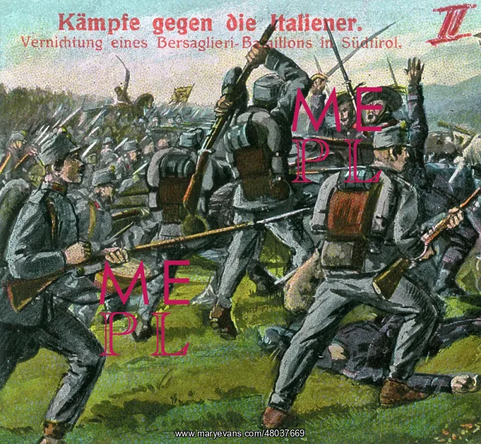 : Austrian Kaiserjaeger soldiers, WW1 : Austrian Kaiserjaeger soldiers, WW1