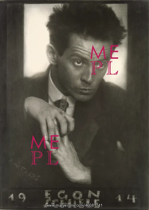 : Austrian painter Egon Schiele - 1914 : Austrian painter Egon Schiele - 1914