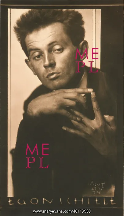 : Austrian painter Egon Schiele - 1914 : Austrian painter Egon Schiele - 1914