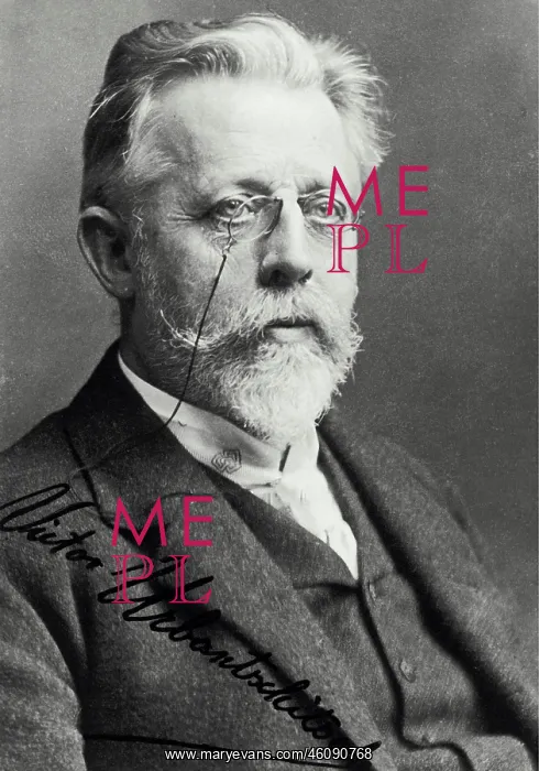 : Austrian physician Viktor Urbantschitsch. (1847-1921) : Austrian physician Viktor Urbantschitsch. (1847-1921)