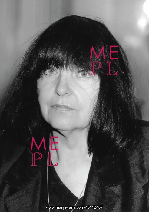 : The Austrian poet Friederike Mayrocker : The Austrian poet Friederike Mayrocker