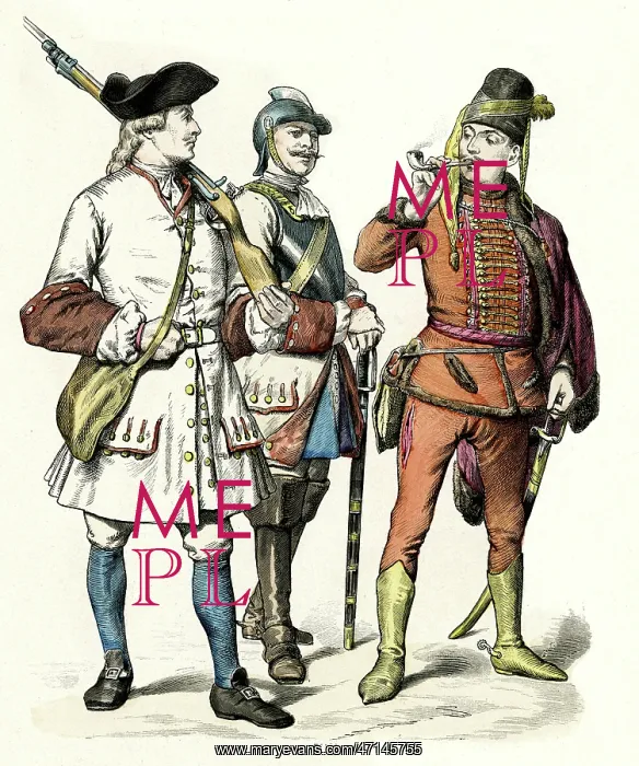  : Austrian soldiers 1728