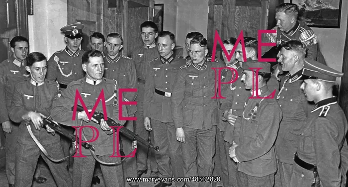 : Austrian soldiers in Berlin, 1938 : Austrian soldiers in Berlin, 1938