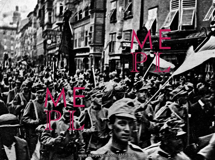 : Austrian soldiers are being mobilized against Italy, 1915 : Austrian soldiers are being mobilized against Italy, 1915