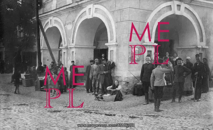 : Austrian soldiers in Sandomierz, 1915 : Austrian soldiers in Sandomierz, 1915