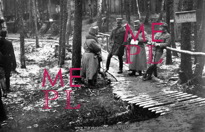 : Austrian troops in Russian Poland, 1915 : Austrian troops in Russian Poland, 1915