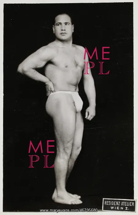 : The Austrian wrestler Nikolaus Micky Hirschl : The Austrian wrestler Nikolaus Micky Hirschl