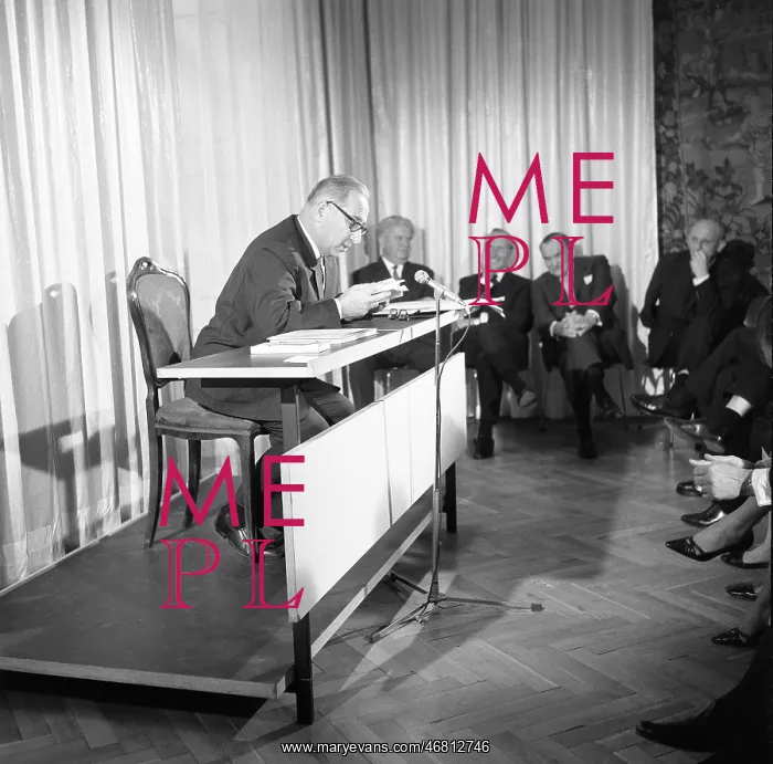 : Austrian writer Hans Weigel 1965 : Austrian writer Hans Weigel 1965