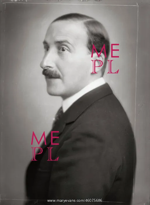 : The Austrian writer Stefan Zweig : The Austrian writer Stefan Zweig