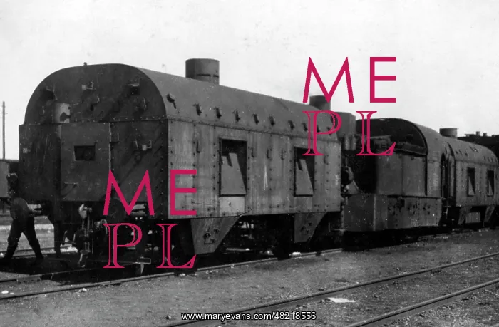 : Austro-Hungarian armored train, 1915 : Austro-Hungarian armored train, 1915