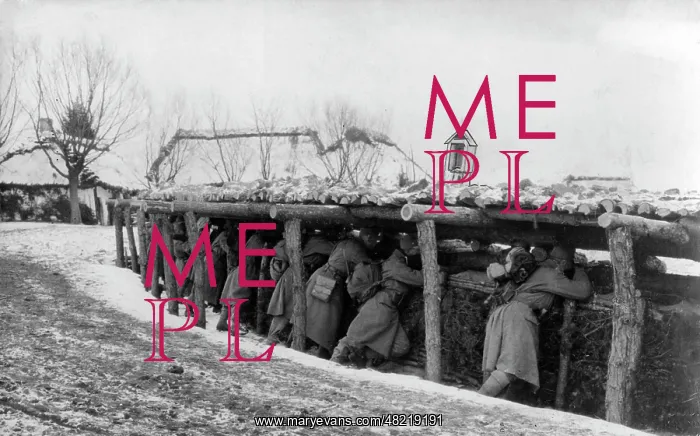 : Austro-Hungarian dugout, 1915 : Austro-Hungarian dugout, 1915