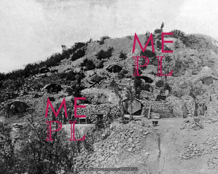 : Austro-Hungarian emplacement, 1917 : Austro-Hungarian emplacement, 1917
