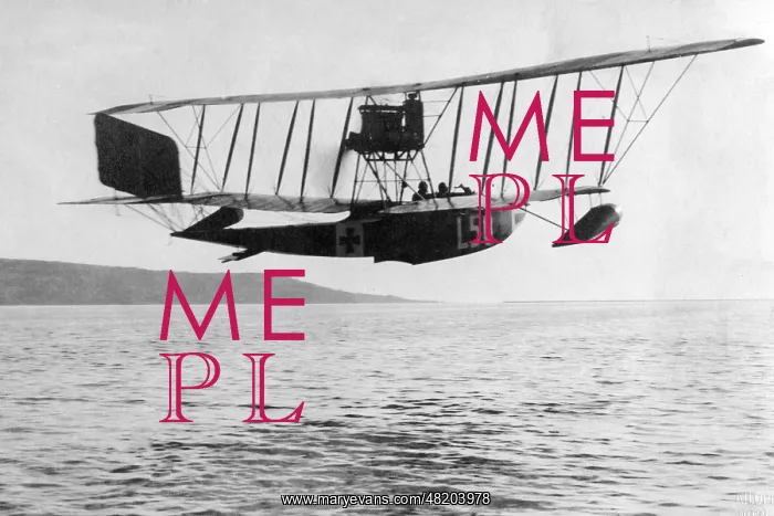: Austro-Hungarian hydroplane at the front in Italy, 1916 : Austro-Hungarian hydroplane at the front in Italy, 1916