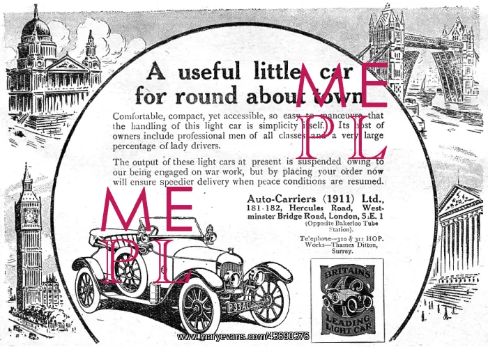 : Auto-Carriers. Thames Ditton. A.C.Cars : Auto-Carriers. Thames Ditton. A.C.Cars
